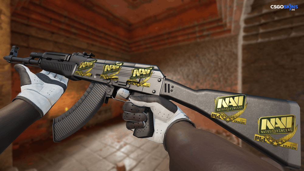 Sticker | Natus Vincere (Gold) | Krakow 2017 Artwork