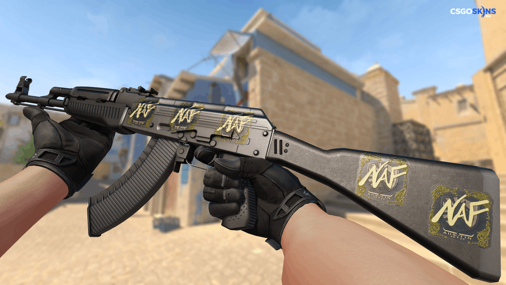 Sticker | NAF (Gold) | Austin 2025 Artwork