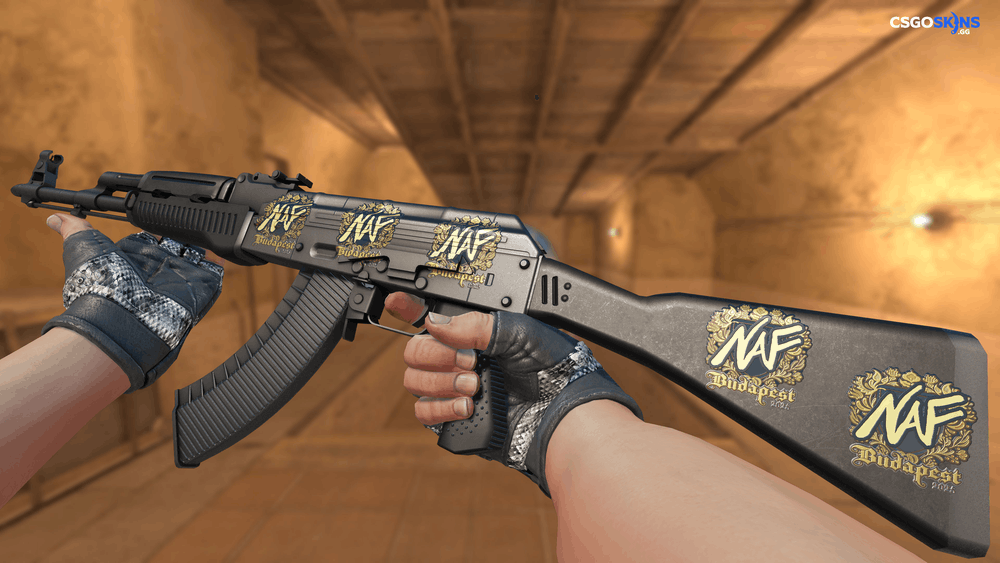 Sticker | NAF (Gold) | Budapest 2025 Artwork