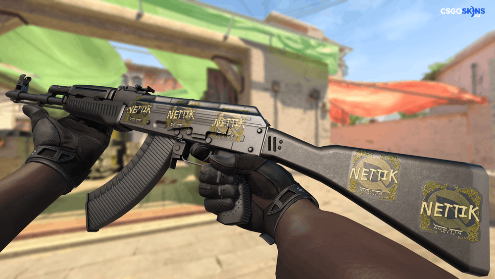 Sticker | nettik (Gold) | Austin 2025 Artwork