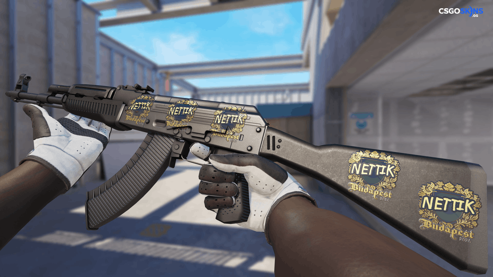 Sticker | nettik (Gold) | Budapest 2025 Artwork