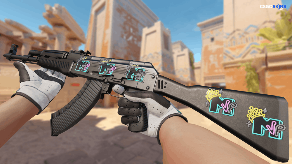 Sticker | Neon MVP (Lenticular) Artwork