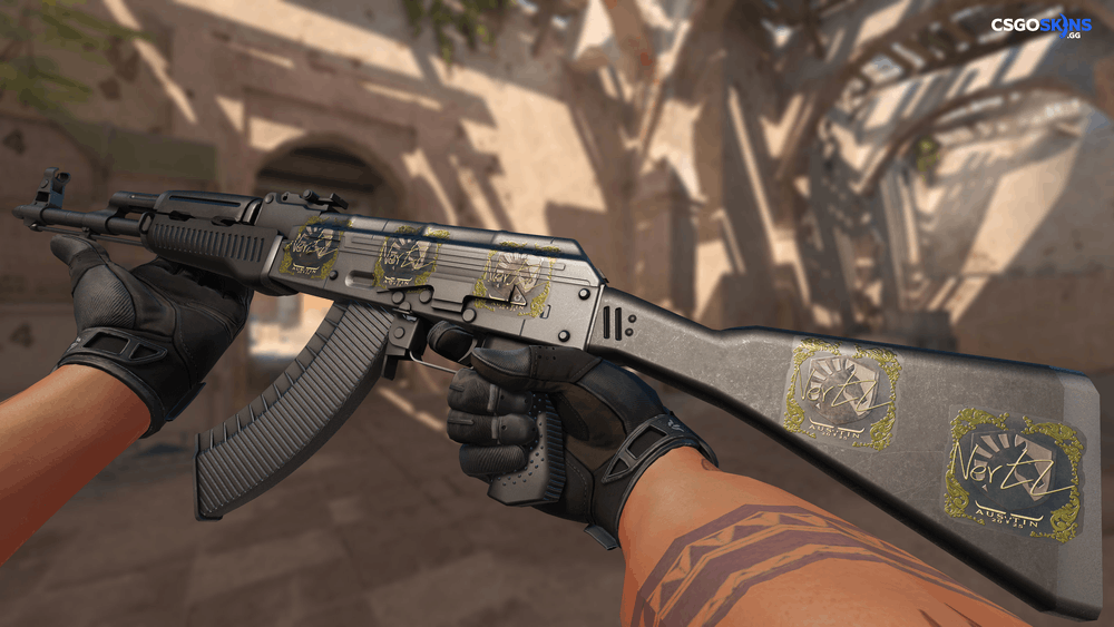 Sticker | NertZ (Gold) | Austin 2025 Artwork