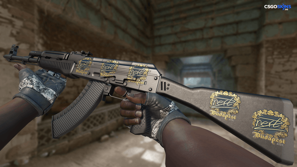 Sticker | NertZ (Gold) | Budapest 2025 Artwork