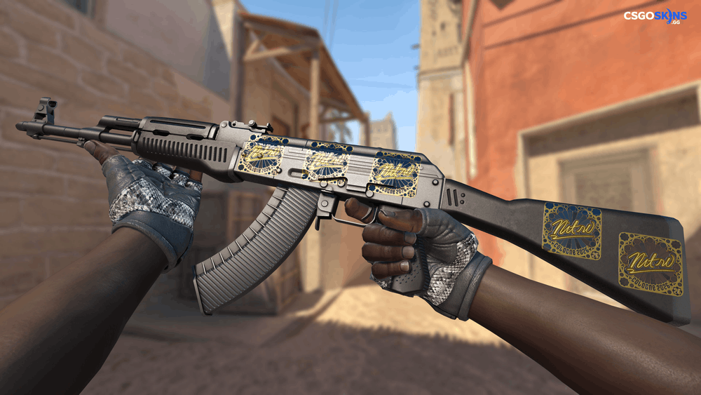 Sticker | nitr0 (Gold, Ranked) | Cologne 2026 Artwork
