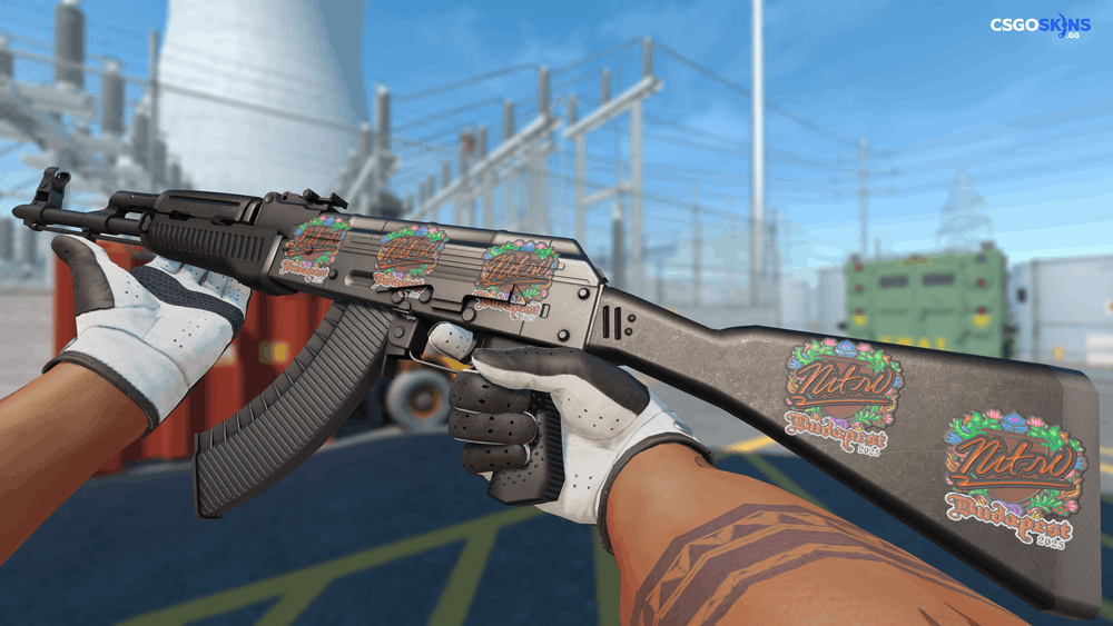 Sticker | nitr0 (Embroidered) | Budapest 2025 Artwork