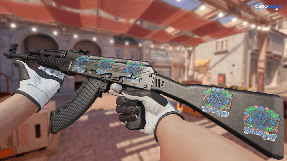 Sticker | nicx (Embroidered) | Budapest 2025 Artwork