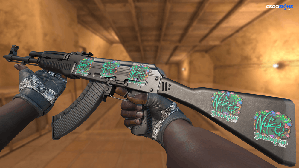 Sticker | NiKo (Embroidered) | Budapest 2025 Artwork