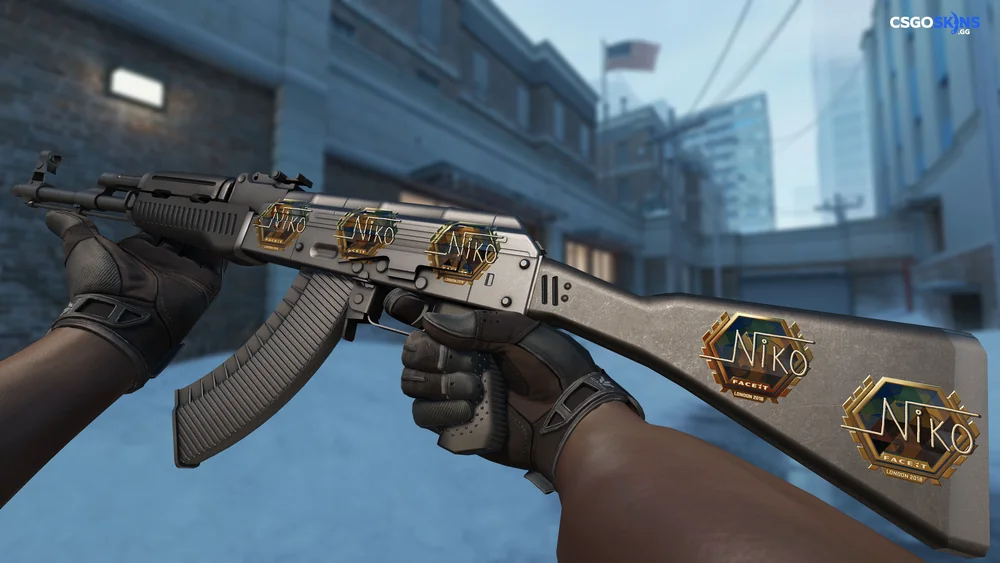 Sticker | niko (Gold)  | London 2018 Artwork