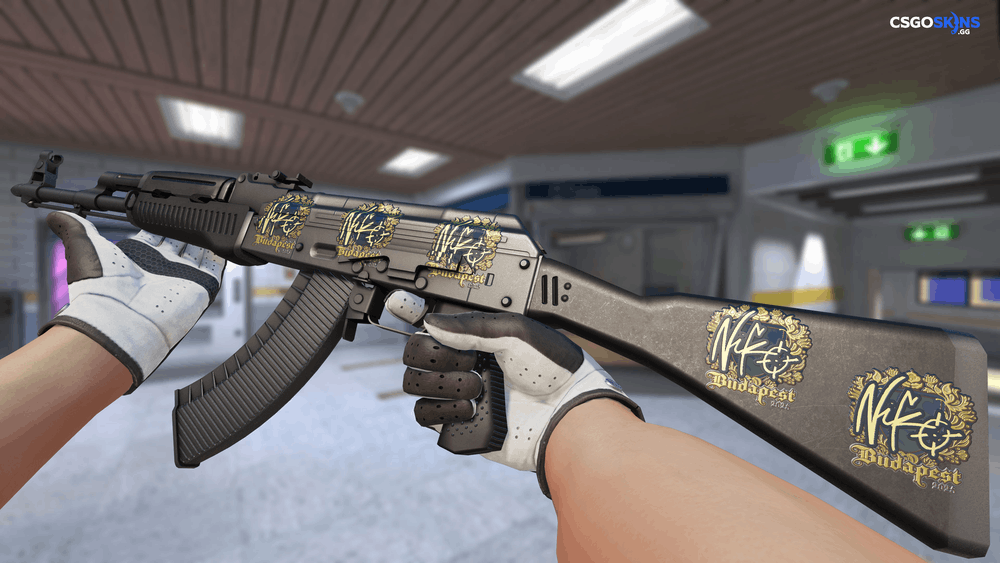 Sticker | NiKo (Gold) | Budapest 2025 Artwork