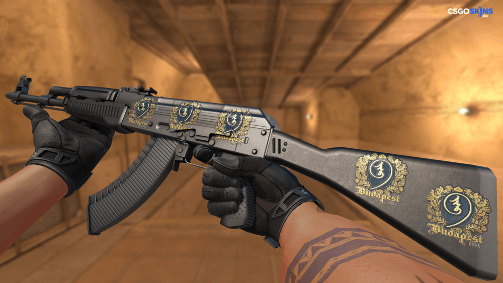 Sticker | nin9 (Gold) | Budapest 2025 Artwork