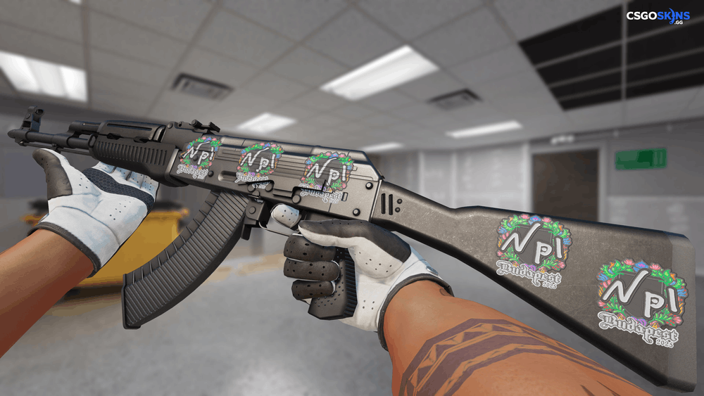 Sticker | npl (Embroidered) | Budapest 2025 Artwork