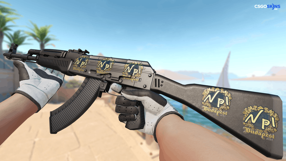 Sticker | npl (Gold) | Budapest 2025 Artwork