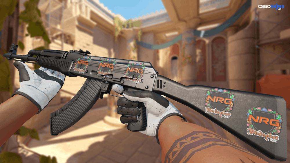 Sticker | NRG (Embroidered) | Budapest 2025 Artwork