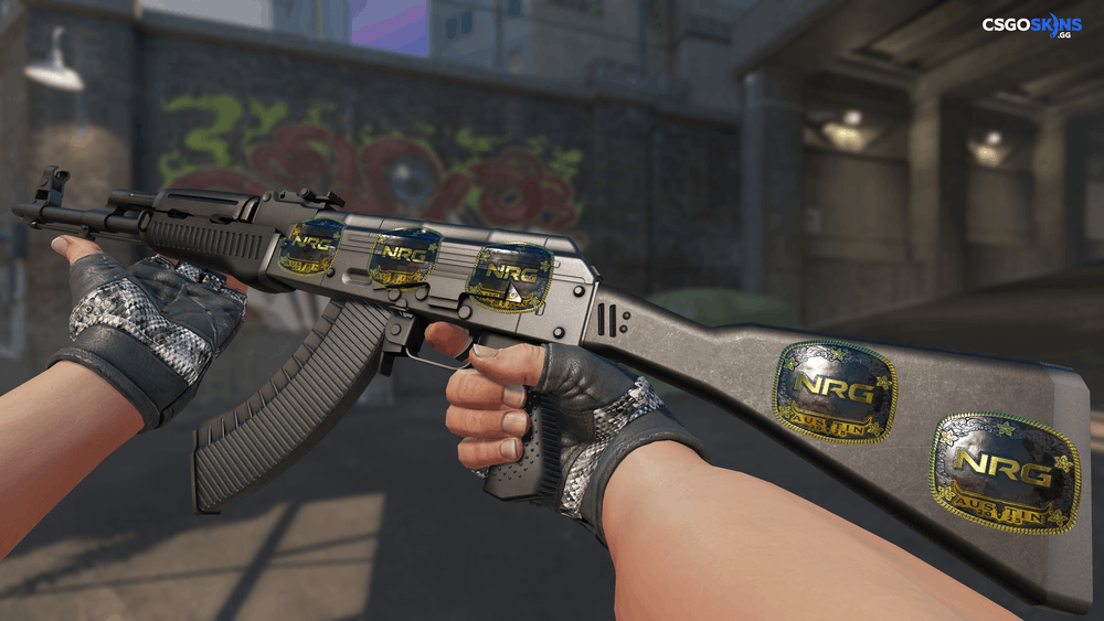 Sticker | NRG (Gold) | Austin 2025 Artwork