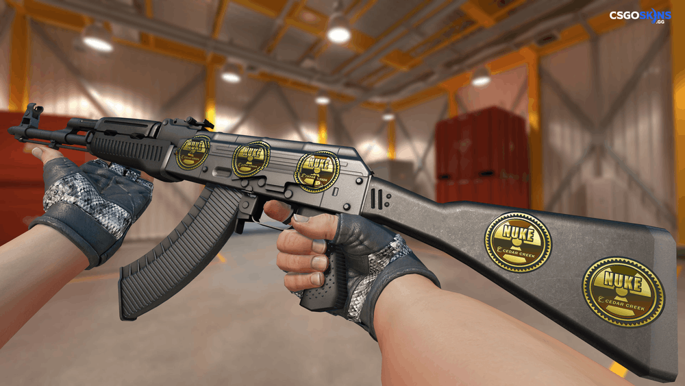 Sticker | Nuke (Gold) Artwork