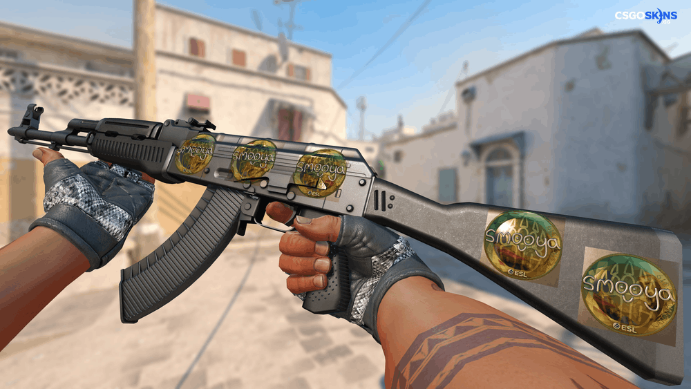 Sticker | smooya (Gold) | Katowice 2019 Artwork