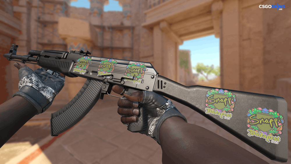 Sticker | Snappi (Embroidered) | Budapest 2025 Artwork