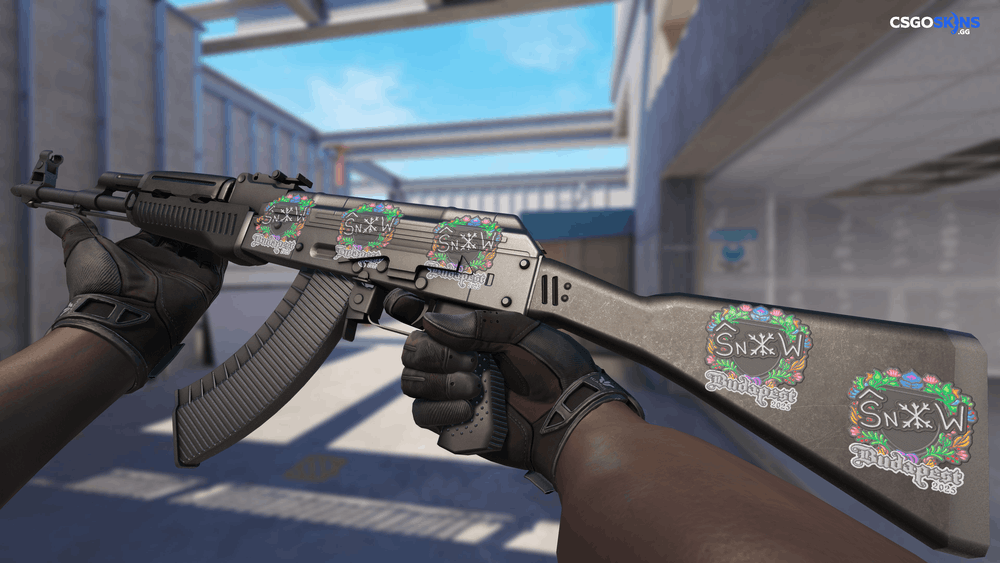 Sticker | snow (Embroidered) | Budapest 2025 Artwork