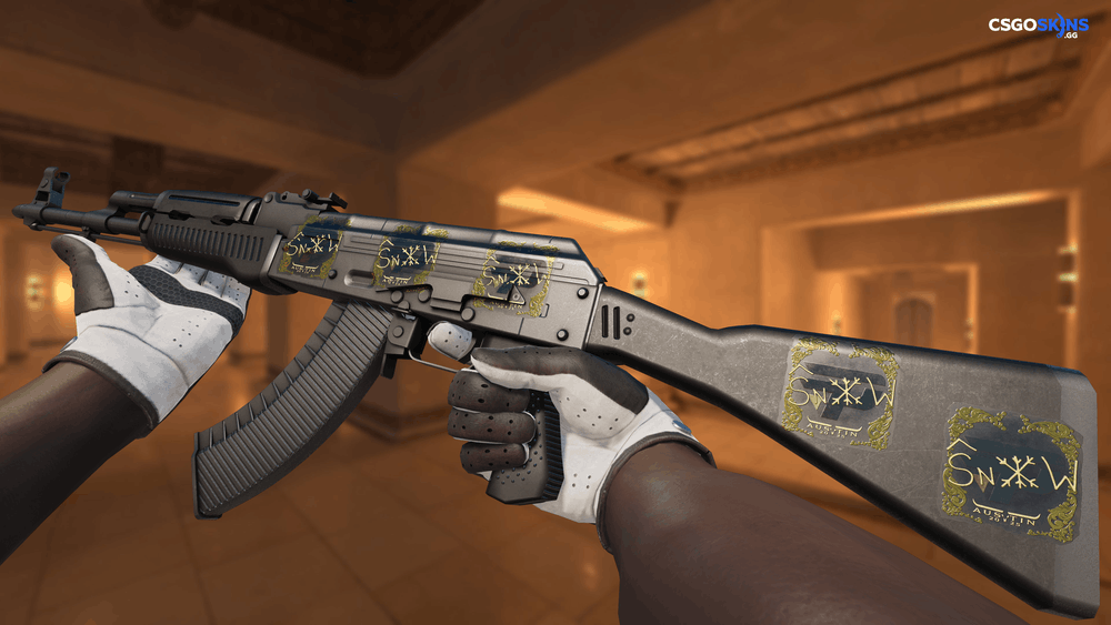 Sticker | snow (Gold) | Austin 2025 Artwork