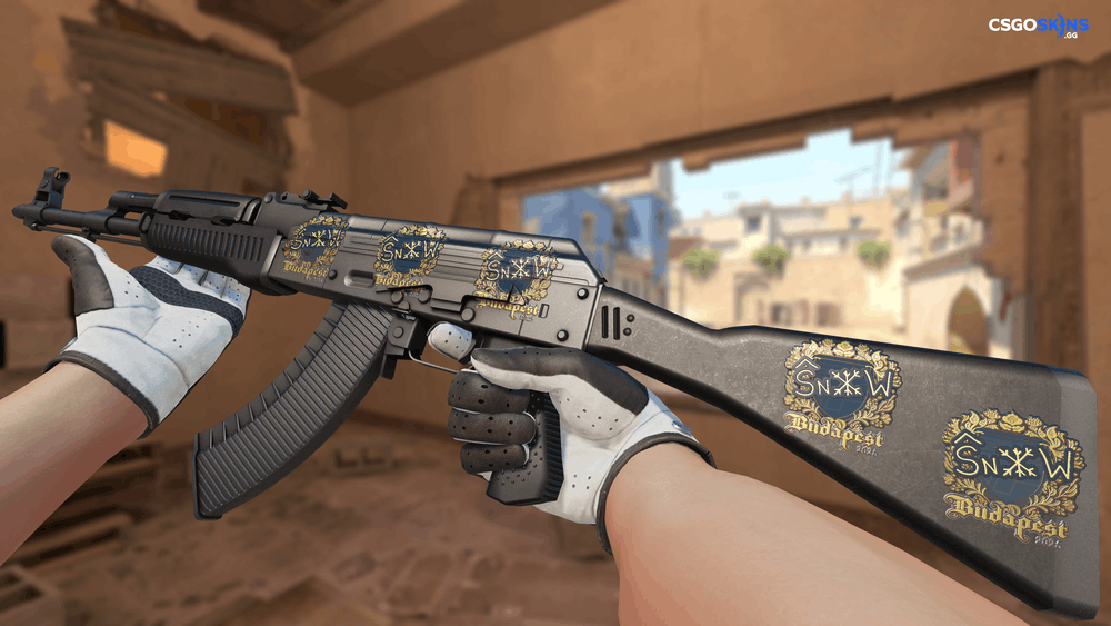 Sticker | snow (Gold) | Budapest 2025 Artwork