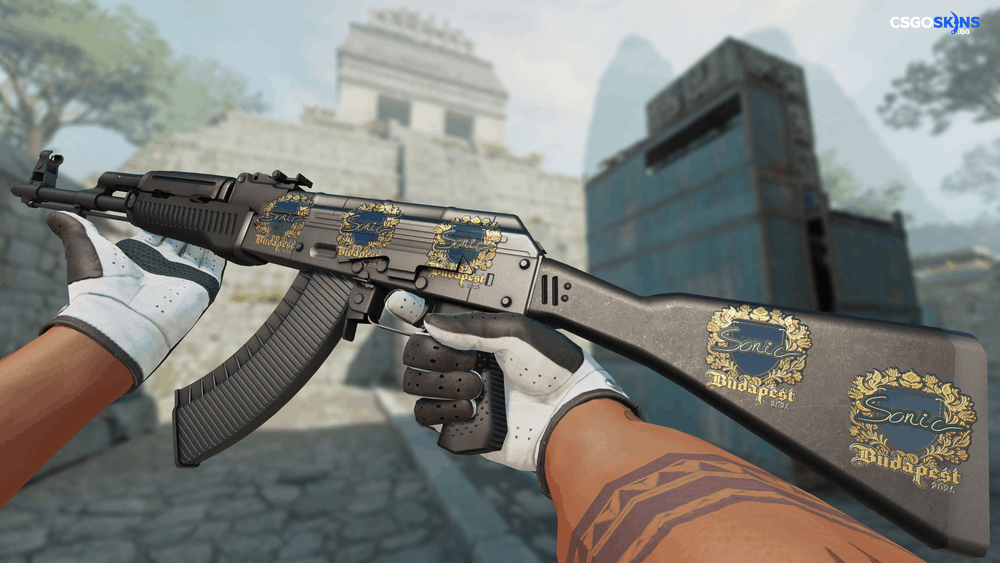 Sticker | Sonic (Gold) | Budapest 2025 Artwork