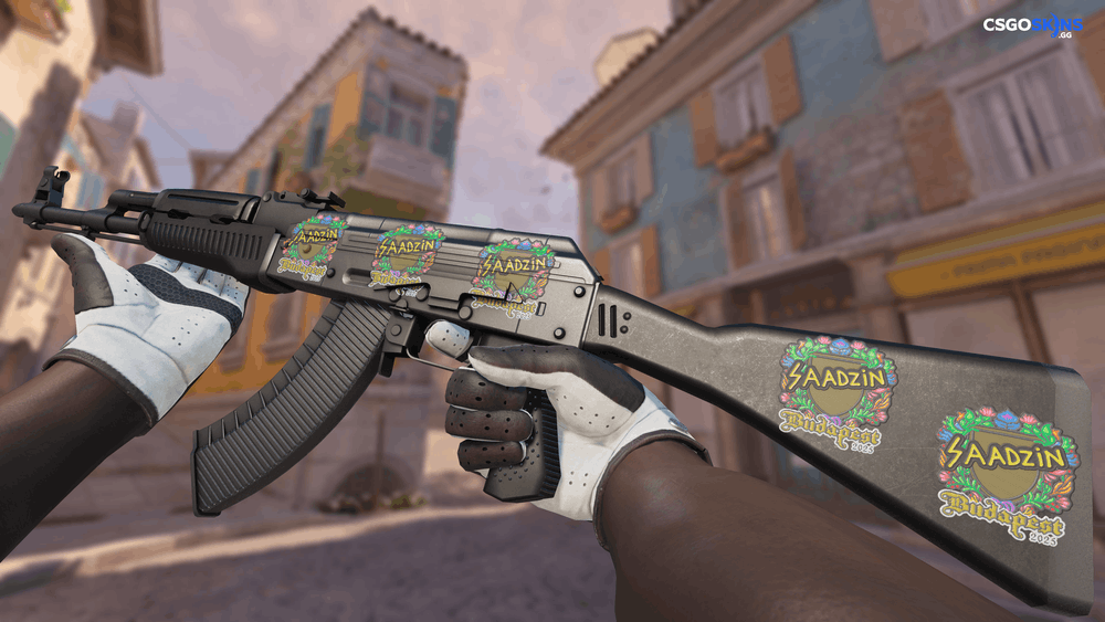 Sticker | saadzin (Embroidered) | Budapest 2025 Artwork