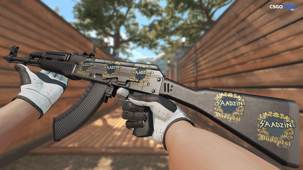 Sticker | saadzin (Gold) | Budapest 2025 Artwork