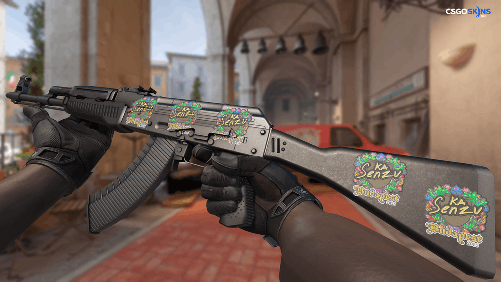 Sticker | Senzu (Embroidered) | Budapest 2025 Artwork