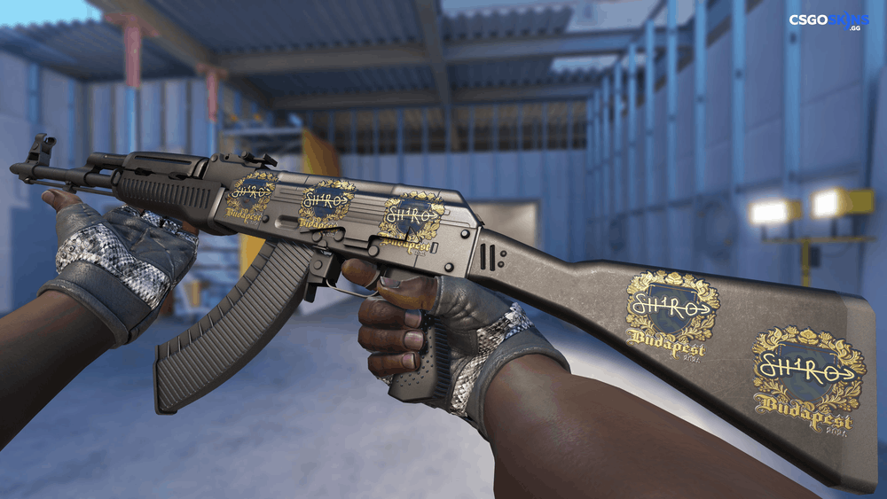 Sticker | sh1ro (Gold) | Budapest 2025 Artwork