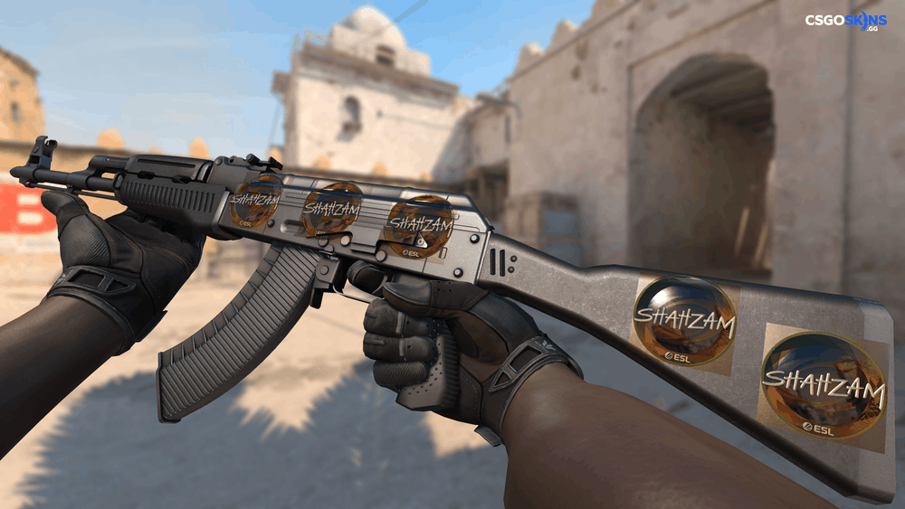 Sticker | ShahZaM (Gold) | Katowice 2019 Artwork