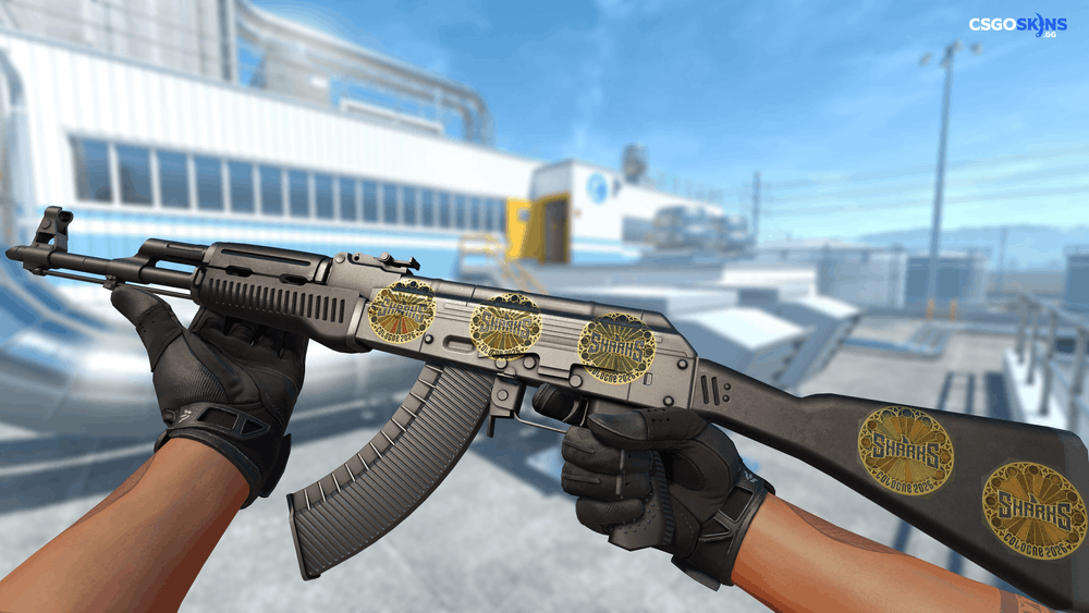 Sticker | Sharks Esports (Gold) | Cologne 2026 Artwork