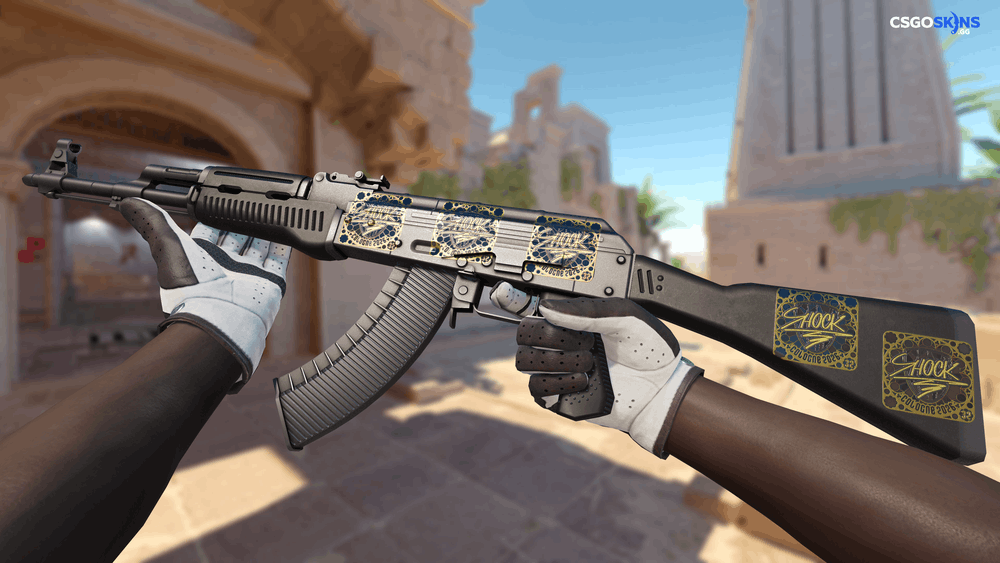 Sticker | SHOCK (Gold, Ranked) | Cologne 2026 Artwork