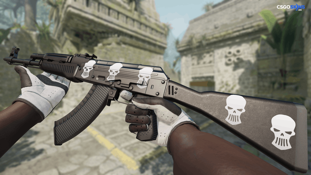 Sticker | Silver Skulls Artwork