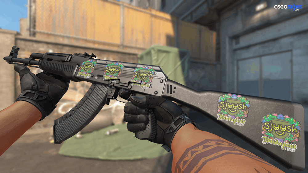 Sticker | sjuush (Embroidered) | Budapest 2025 Artwork