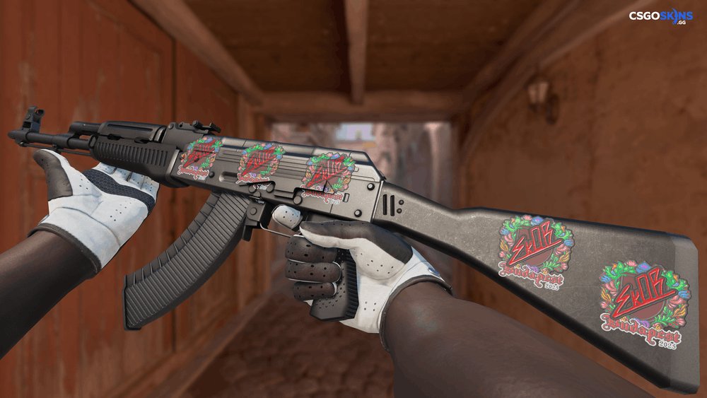 Sticker | sk0R (Embroidered) | Budapest 2025 Artwork