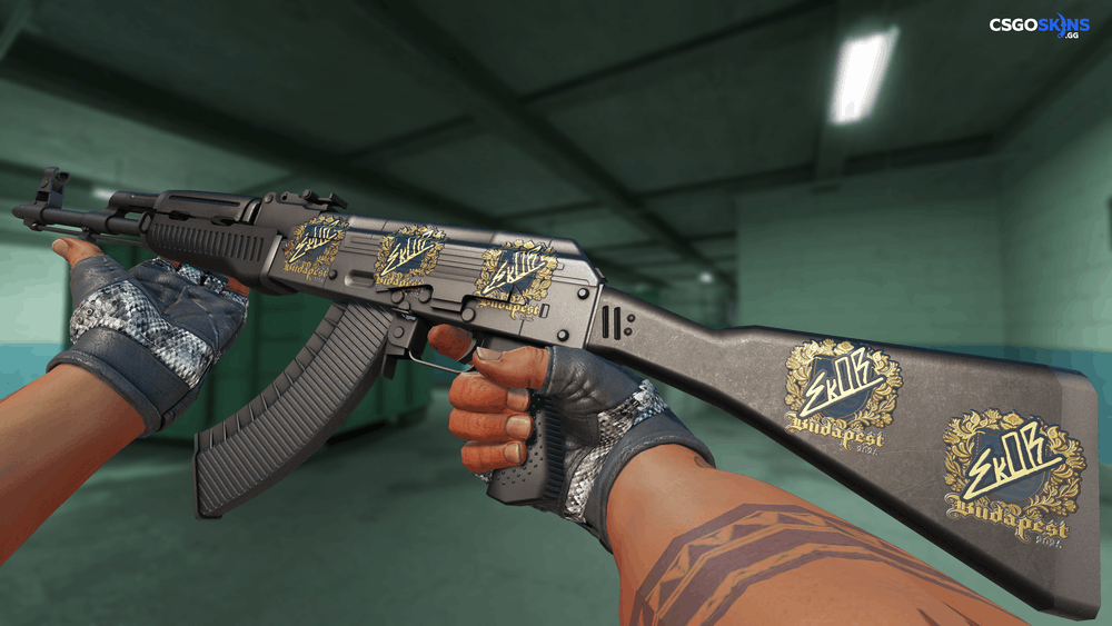 Sticker | sk0R (Gold) | Budapest 2025 Artwork