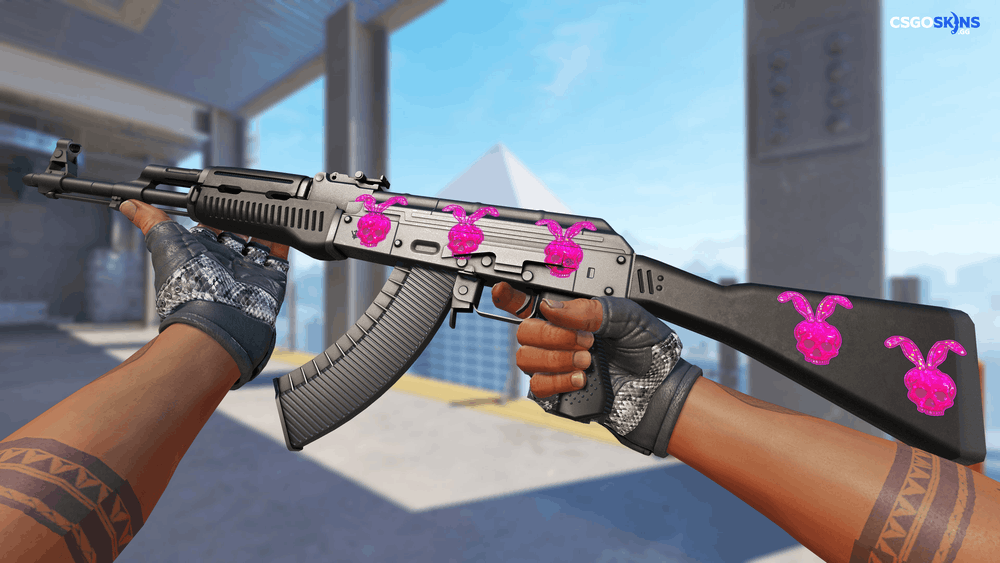 Sticker | Skull Bunny (Glitter) Artwork