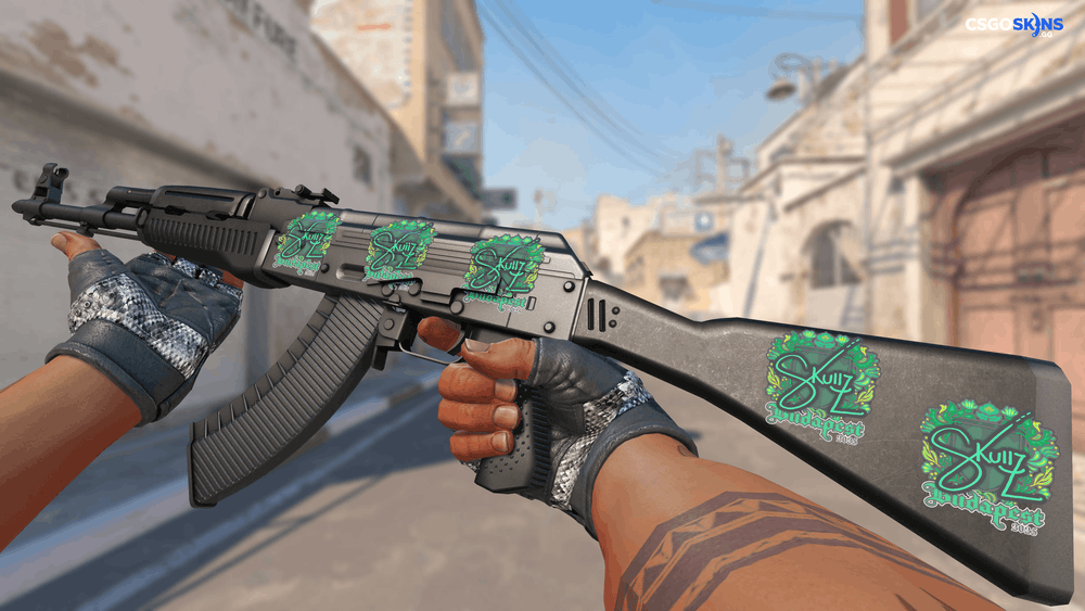 Sticker | skullz | Budapest 2025 Artwork