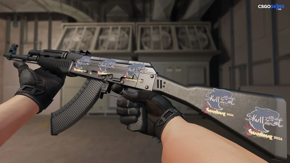 Sticker | skullz (Holo) | Shanghai 2024 Artwork