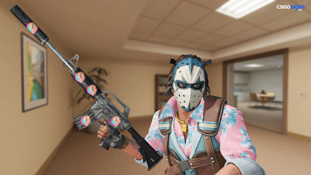 Sticker | Skelly Stabby Artwork