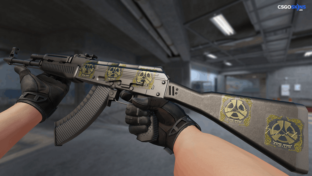 Sticker | slaxz- (Gold) | Austin 2025 Artwork