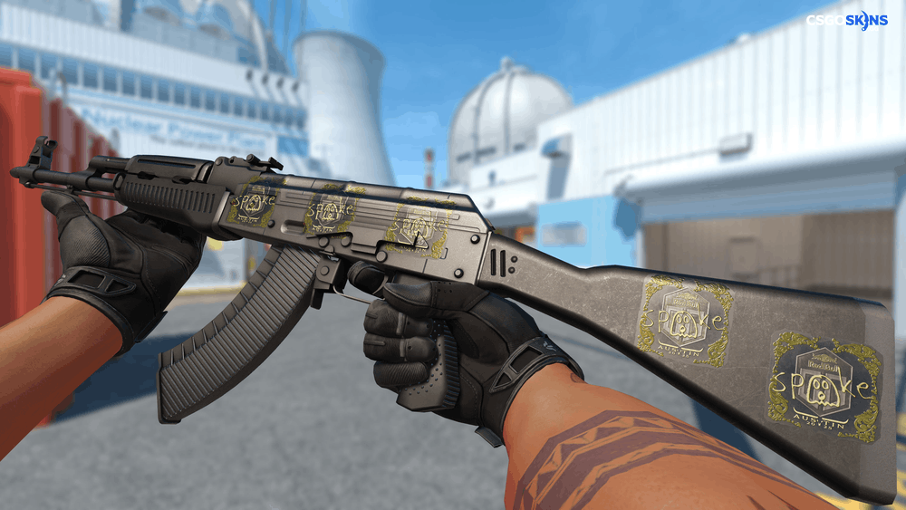 Sticker | spooke (Gold) | Austin 2025 Artwork
