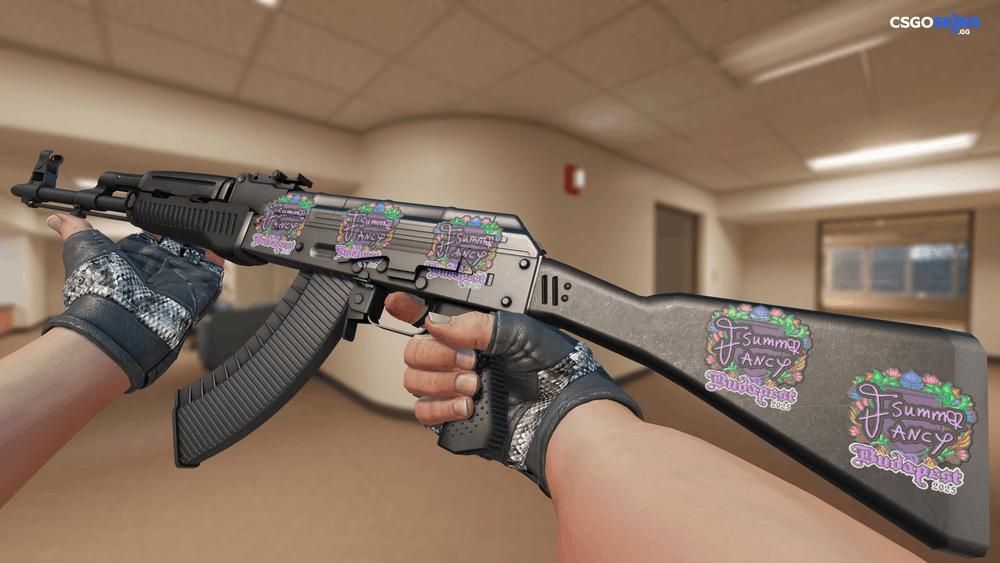 Sticker | Summer (Embroidered) | Budapest 2025 Artwork