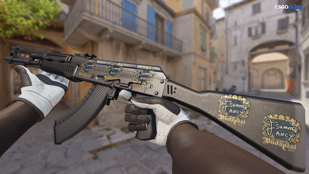 Sticker | Summer (Gold) | Budapest 2025 Artwork