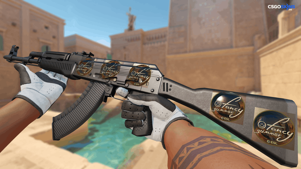 Sticker | Summer (Gold) | Katowice 2019 Artwork