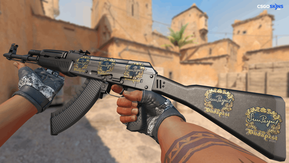 Sticker | SunPayus (Gold) | Budapest 2025 Artwork