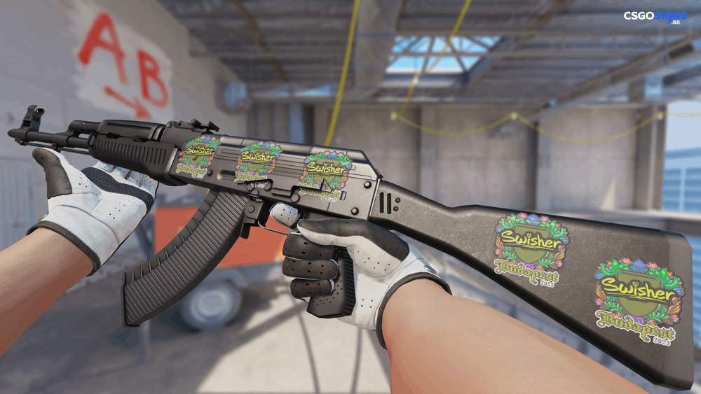 Sticker | Swisher (Embroidered) | Budapest 2025 Artwork