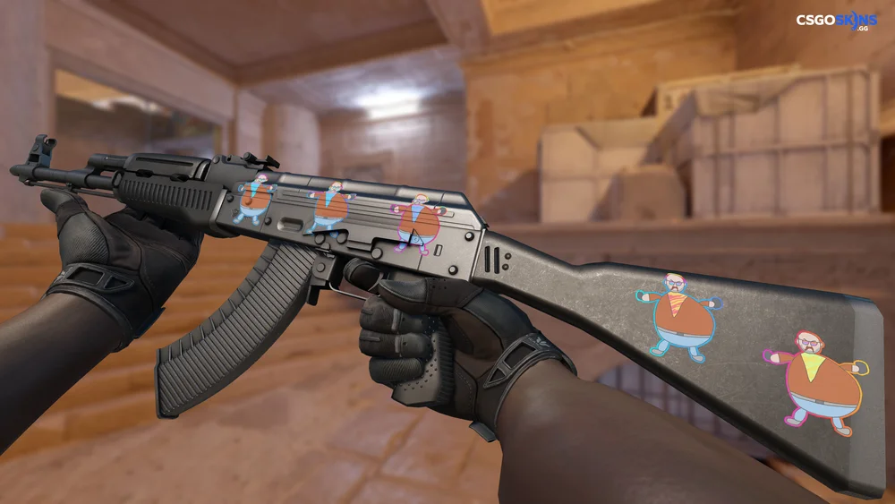 Sticker | Poorly Drawn Leet Crew (Holo) Artwork