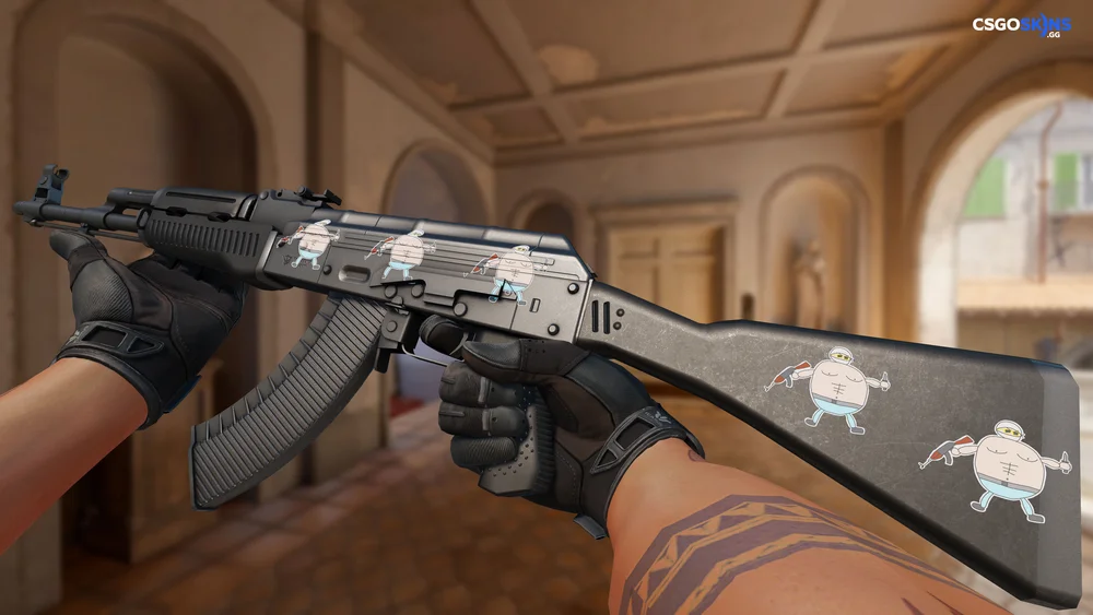 Sticker | Poorly Drawn Terrorist Artwork